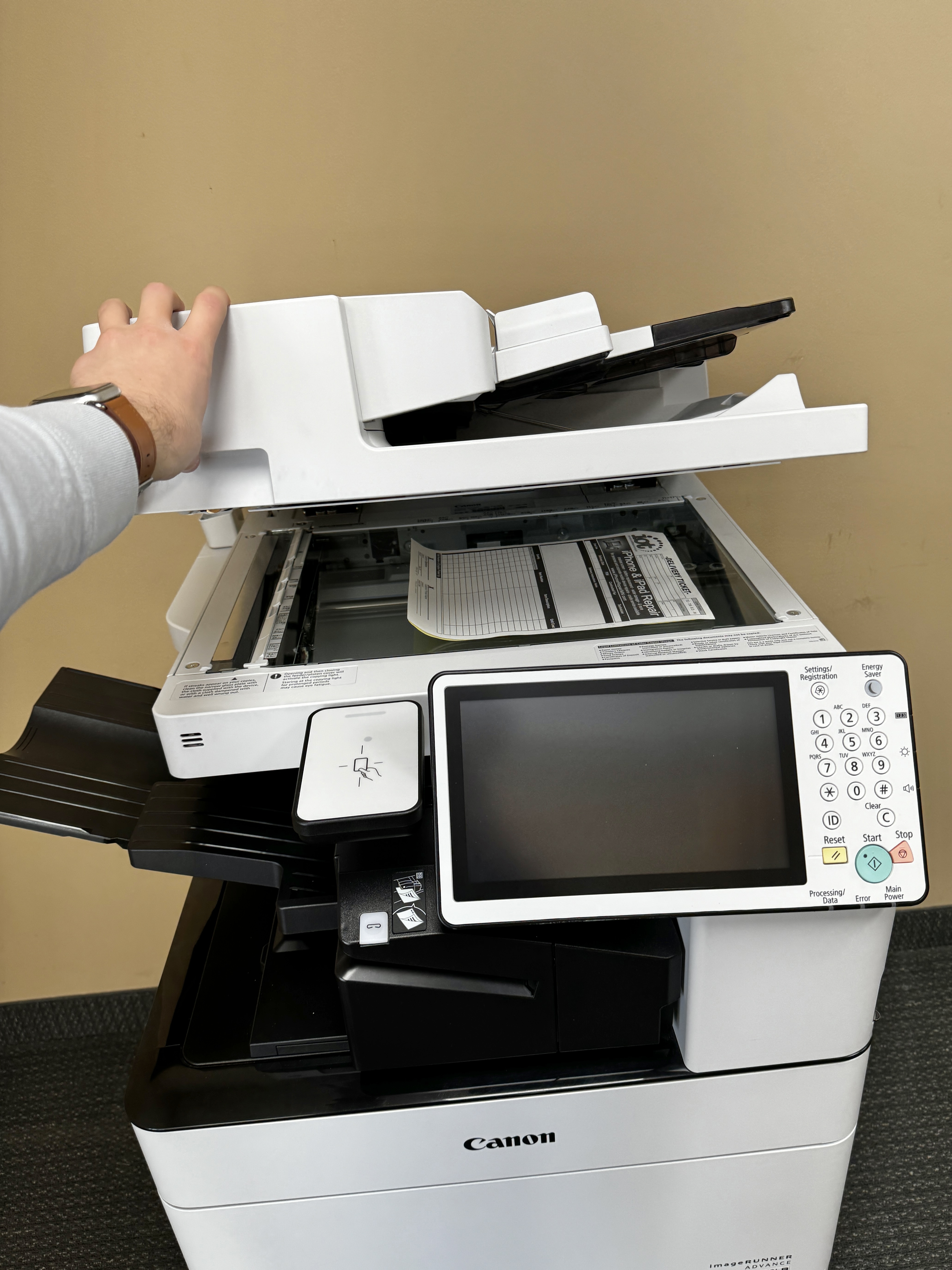 canon imagerunner c5550iii color lase printer