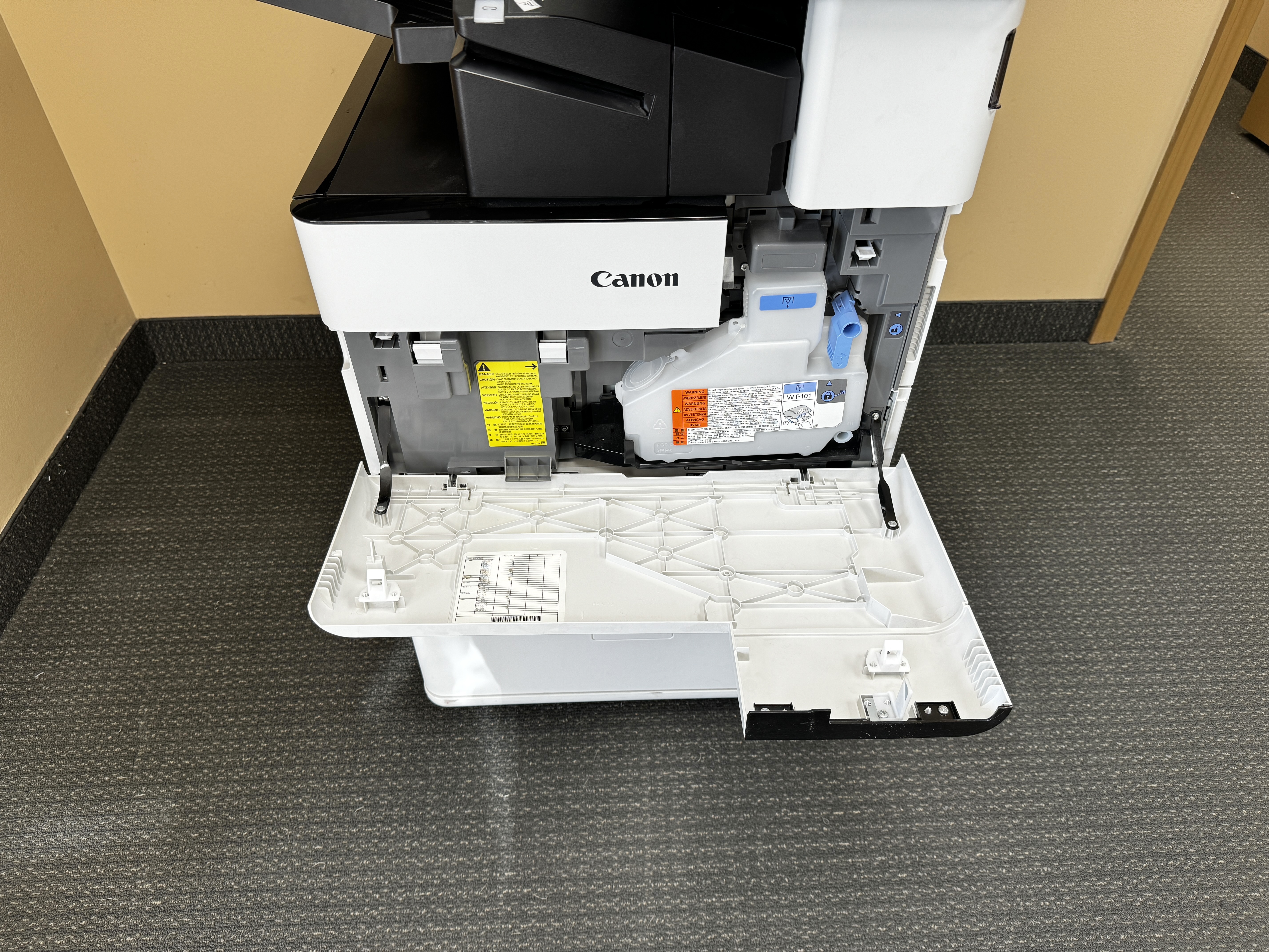 canon imagerunner toner door