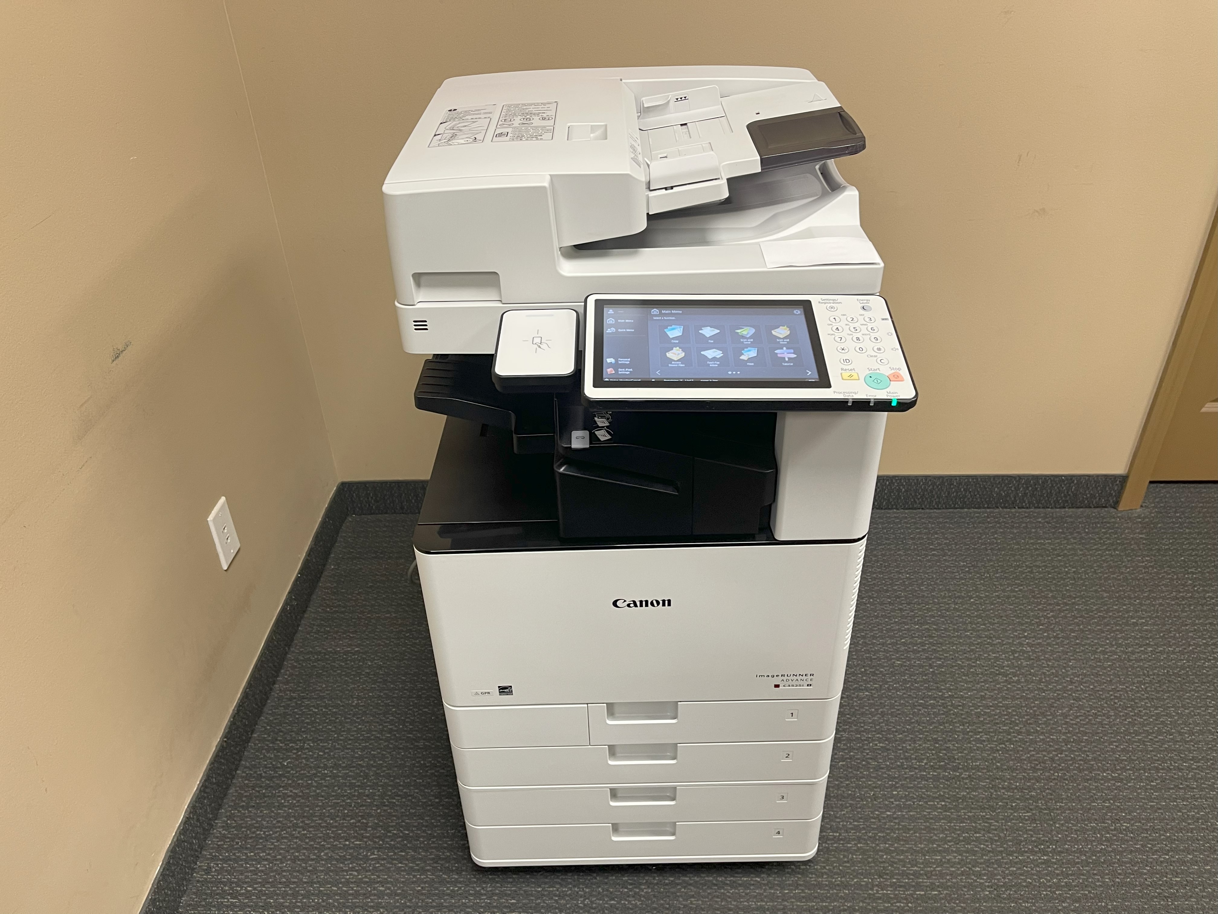 Canon imagerunner advance c3525ii Canon printer lease.