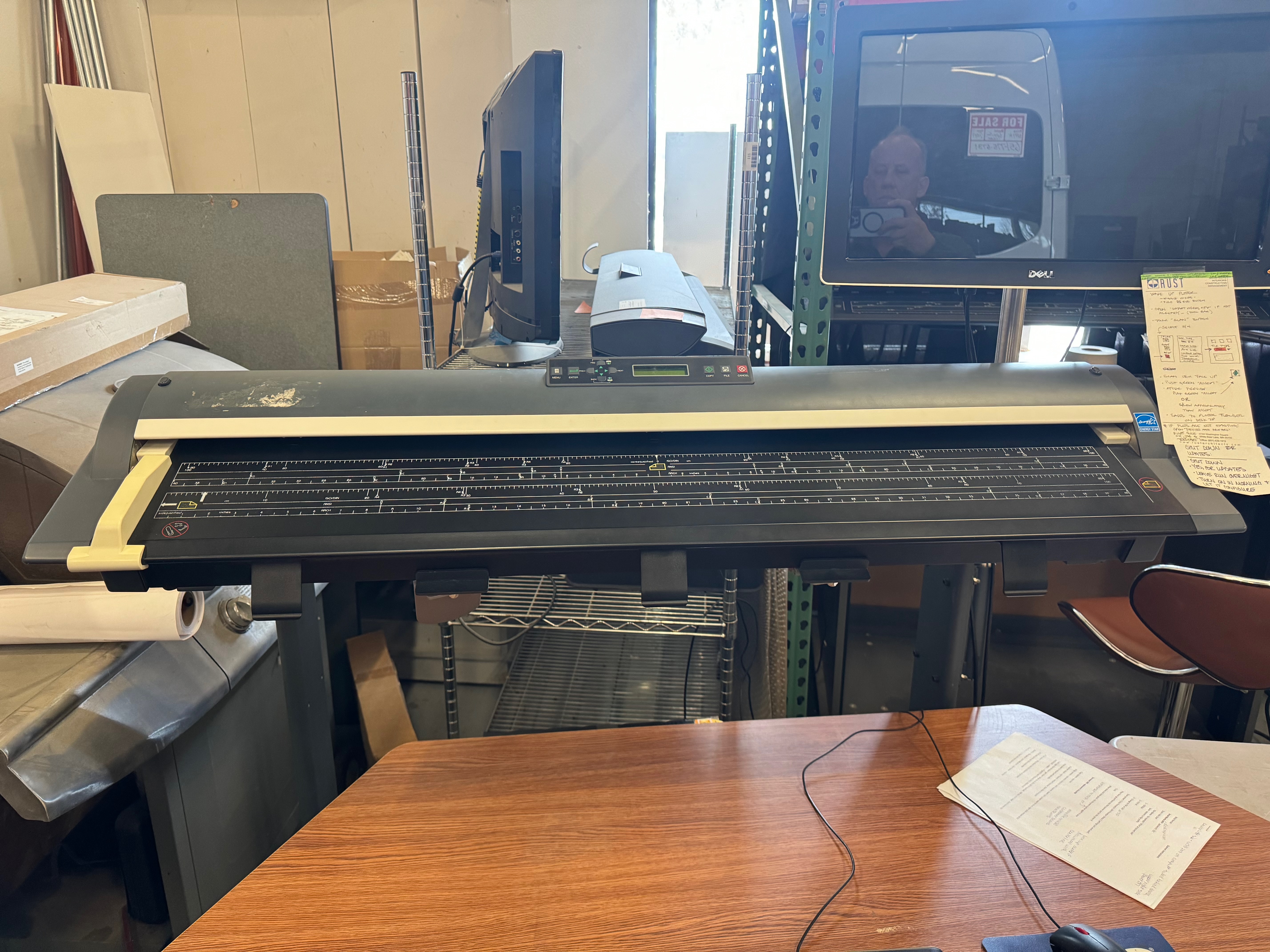 Canon large format scanner.