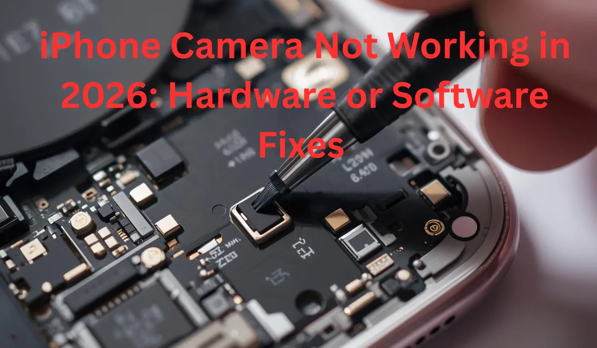 iPhone Camera Not Working in 2026: Hardware or Software Fixes