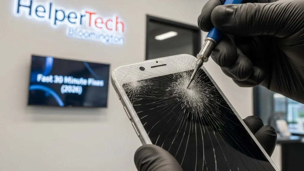 iPhone Screen Repair in Bloomington, Fast 30 Minute Fixes by Helpertech (2026)