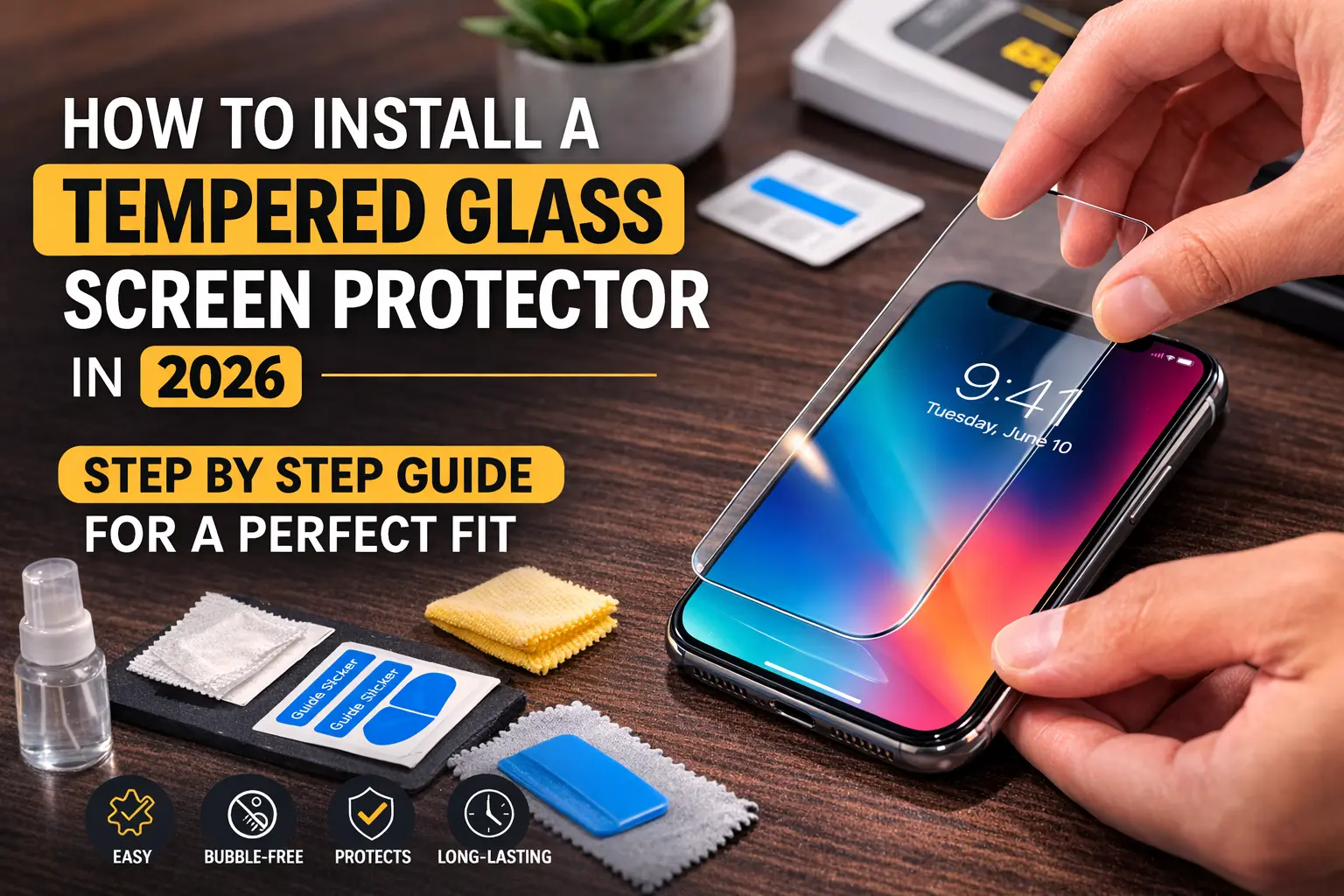 How to Install a Tempered Glass Screen Protector