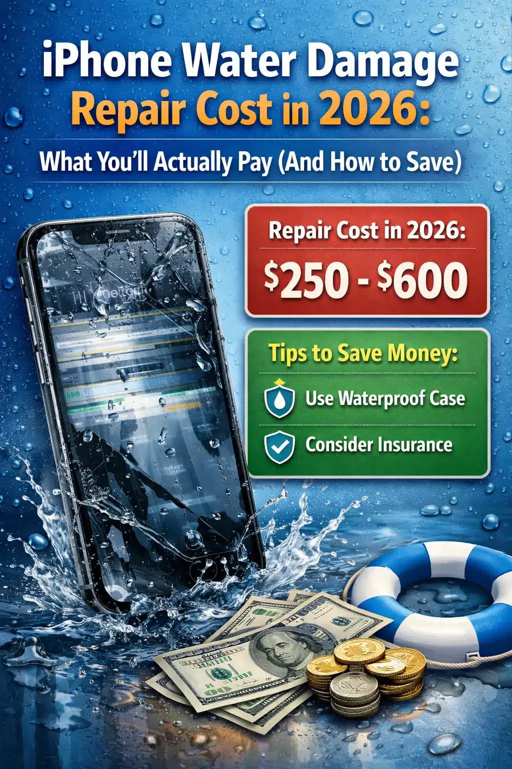 iPhone Water Damage Repair Cost