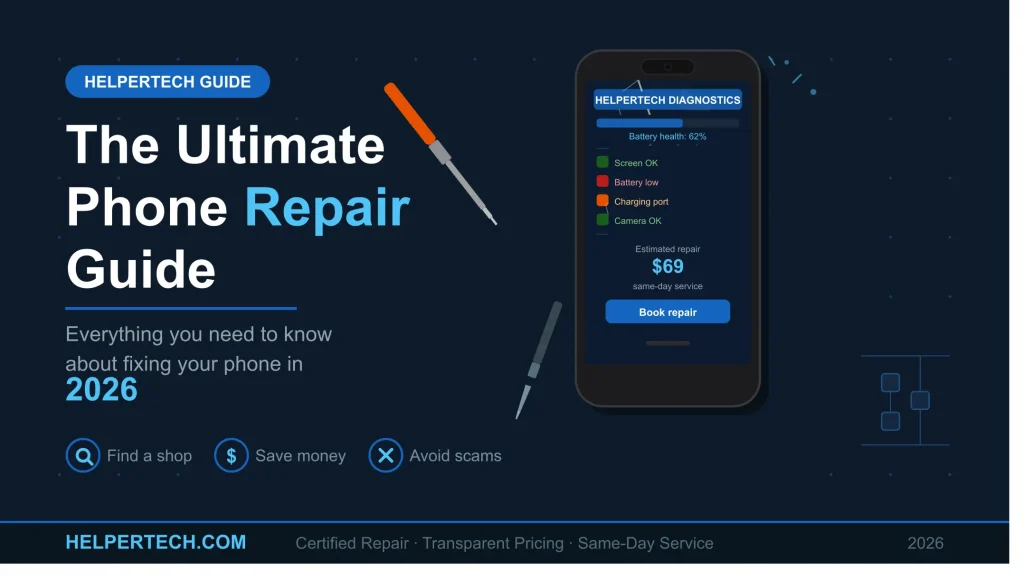The Ultimate Phone Repair Guide: Everything You Need to Know in 2026